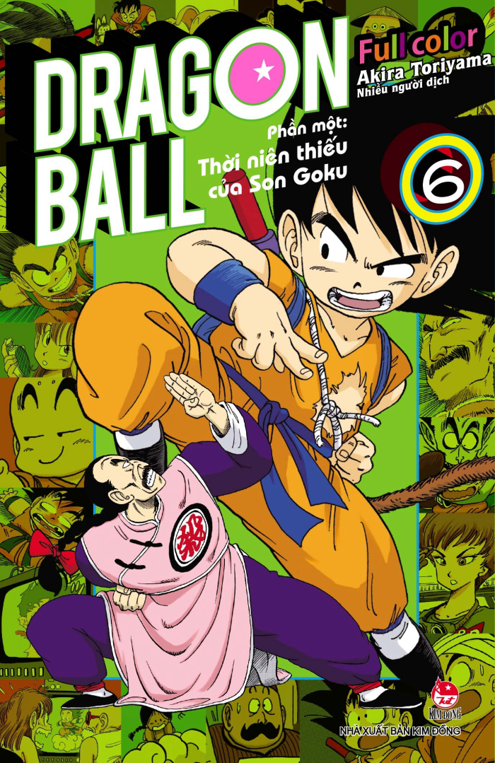 Dragon Ball Full Color - Phần Một: Thời Niên Thiếu Của Son Goku - Tập 6 — Hebec Dragon Ball Full Color - Phần Một: Thời Niên Thiếu Của Son Goku - Tập 6 — Hebec